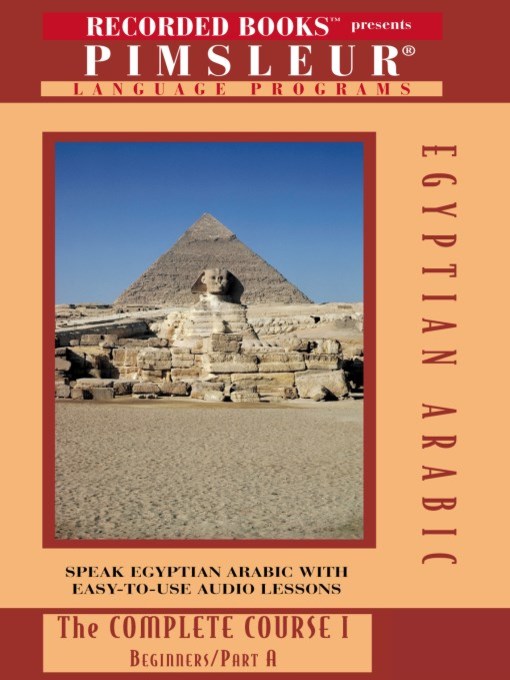 Title details for Arabic (Egyptian) IA by Pimsleur Language Program - Available